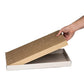 Basics Corrugated Cardboard Cat Scratchers, 4 Pack, White
