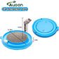 AUOON Cat Scratcher Toy with Ball Track - 3 in 1 Interactive Cat Toy, Cat Scratch Pad with Cat Ball Toy and Plush Cat Mouse Toy for Indoor Cats and Kittens (Blue)