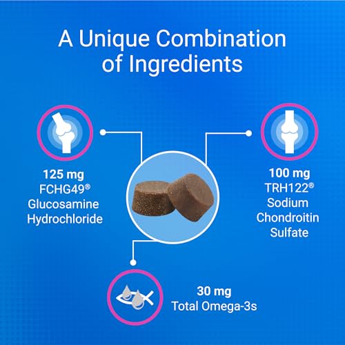 Nutramax Cosequin for Cats Joint Health Supplement, Contains Glucosamine for Cats, Plus Chondroitin and Omega-3s, Supports Joint and Skin and Coat