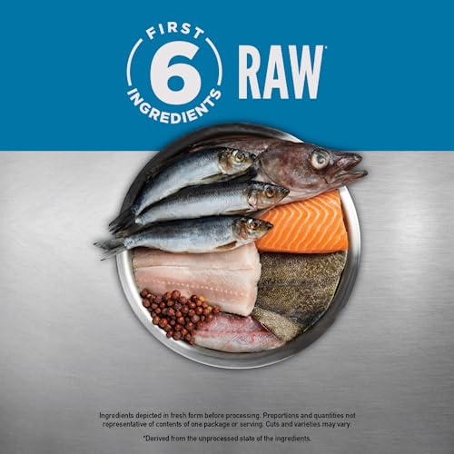 ORIJEN Grain Free Poultry Free High Protein Dry Dog Food Six Fish Recipe 23.5lb Bag