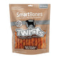 SmartBones Twists Wrapped with Chicken Made with Real Water Buffalo, 30 Count, Rawhide-Free Chews for Dogs, 7.40 Ounce (Pack of 1)
