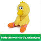 GUND Sesame Street Official Big Bird Take Along Buddy Plush, Premium Plush Toy for Ages 1 & Up, Yellow, 13”