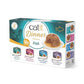 Catit Dinner Fish Multipack Wet Cat Food, 12 Pack – Vegetables and Pumpkin, High Protein, Grain Free, with Taurine & Vitamins