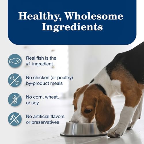 Blue Buffalo Homestyle Recipe Adult Wet Dog Food, Made with Natural Ingredients, Fish & Sweet Potato Dinner with Garden Vegetables, 12.5-oz can (Pack of 12)