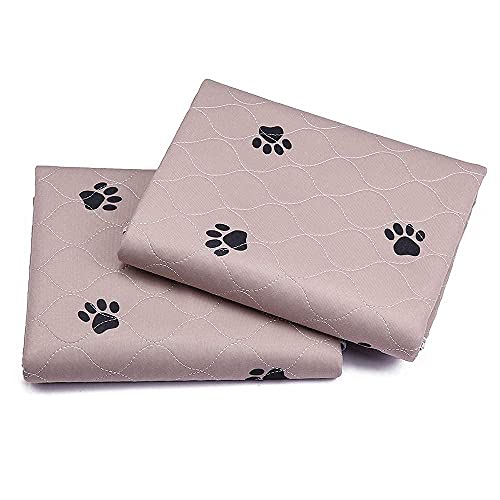 SincoPet Washable Dog Pee Pads with Puppy Grooming Gloves,Puppy Pads,Reusable Pet Training Pads,Large Dog Pee Pad,Waterproof Pet Pads for Dog Bed Mat,Super Absorbing Whelping Pads