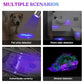 LET'S RESIN UV Light for Resin Curing, Portable Mini 365nm UV Flashlight Black Light, Faster Cure LED Waterproof UV Lamp Rechargeable for Resin