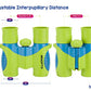 Binoculars for Kids, Girls or Boys Real Kids Binoculars in Vibrant Green Blue - Includes Sticker Book with 40 Bird Species - Small Toys for Toddlers