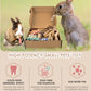 Bissap Rabbit Chew Toy, Natural Bunny Treats Snacks with Timothy Hay Water Grass Mat Coconut Husk Box for Guinea Pigs Chinchillas Hamsters Gerbils and Other Small Pets Teeth Grinding