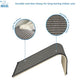 Best Pet Supplies Catify Cat Scratcher, Fun Interactive Scratchers, Posts, Poles, Claw Safe, Furniture Saver Indoor Play Support Natural Cat Behaviors Heavy Duty - Ramp (Gray)