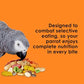 Kaytee Fiesta Parrot Food, Nutritious and Fun Blend, Supports Skin, Feather, Digestion, Brain and Heart Health, 2.5 pounds