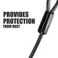 BV Dog Tie Out Cable 25 Feet - Heavy Duty Dog Lead Up to 250 Pounds - Reflective & Rust-Free with Quick Release Swivel Clips & 360° Rotating Clasp