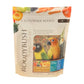 RoudyBush California Blend Pellets for Birds - Scientifically Formulated Bird Feed - Bird Food Pellets w/Dried Fruits, Vegetables & More - Nutritious & Healthy Feed for Birds (Mini, 44oz)