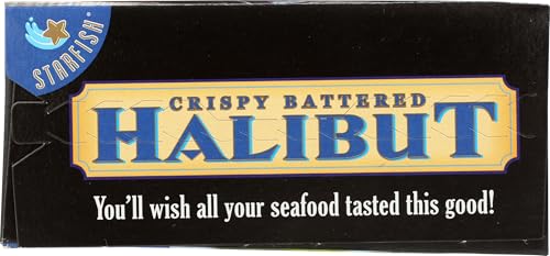 STARFISH Crispy Battered Halibut, 10 OZ