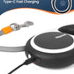 Retractable Dog Leash with LED Flashlight, Douexio Upgrade 3 in 1 Dog Leash Retractable for Small Medium Dogs Up to 66 lbs, 16ft, Anti-Slip Handle