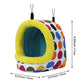Litewoo Bird Hanging Hammock Winter Warm Parrot Nest House Bed Plush Snuggle Pet Cave Hammock Toy for Conure Lovebird Budgie Parakeet Cockatiel Cage Accessory (Medium)