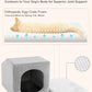 Hovicaed Indoor Dog House for Extra Large Medium Small Sized Dogs - Dog Tent with Washable Removable Cover, Pet Orthopedic Dog Cave Bed Egg-Crate