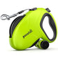 Pecute 32ft Retractable Dog Leash with Reflective Strips, 360° Tangle-Free, One-Button Control & Sturdiness Nylon Material, Long Leash Retractable