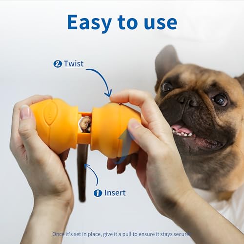 PetClan Chewise Bully Stick Holder, Improved Bully Sticks Holder, Ultimate Secure Heavy Duty, BPA-Free Safety Device to Prevent Choking, Fits Various