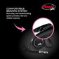 FLEXI New Classic Cord Retractable Dog Leash for Small Dogs up to 26 lbs. – 16 ft., Black | Tangle-Free Pet Walking Leash with One-Handed Brake