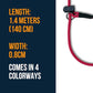 Fenrir Slip Leash 1.4m Professional Dog Training Lead to Stop Pulling, Perfect for Walks, Easy to Use, Spring Loaded Stopper, Light Weight and Durable