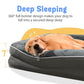 Washable Orthopedic Large Dog Bed - Removable Orthopedic Foam Dogs Beds with Bolsters Waterproof Large Dog Bed and Non-Slip Bottom Extra Large Dogs Beds Sofa