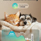 oneisall 4 in 1 Dog Grooming Kit with LCD Display, Dog Hair Trimmer for Paw Nail Grinder, Rechargeable Cordless Low Noise IPX7 Waterproof Pet Clippers