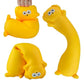 ORB Easy Sqweezy Pets Giant Stretchy Dog - Stretches Up to 5 Feet Long - Huge Jumbo Sized Yellow Squishy Toy Puppy, Stretch and Squeeze for Stress