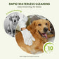 36PCS Hypoallergenic Pet Glove Wipes for Dogs & Cats - Quick Clean & Deodorizing Between Baths & Travel | Dog Washing Wipes for Fur, Butt, Paws, Eyes & Ears| Cat Cleaning Gloves for Grooming & Bathing