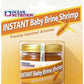 Ocean Nutrition Instant Baby Brine Shrimp Eggs 0.7oz (20g) in Saline Solution, Fish Tank Fry, Betta & Tropical Fish Food for Saltwater & Freshwater Aquarium