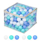 MoonxHome Ball Pit Balls for Toddlers, BPA Free Crush Proof Plastic Toy Balls for Ball Pit, Children's Pool Water Toys, Macaron Ocean Balls for Play