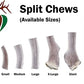 Elkhorn Premium Chews – Elk Antlers for Dogs, X Large (6-10") Split, 1 Pack, All Natural Dog Chew for X Large Dogs, Premium Naturally Shed Antler