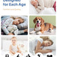 Washable Bed Pads 36" x 72" - 2 Pack, Grey, Waterproof Bed Pads for Incontinence, Bed Wetting Pads for Bed, Sofa, Floor, Resuable Underpads for Adults, Seniors, Pet