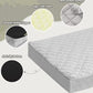 Orthopedic XL Dog Beds Large Sized Dog Waterproof Bed with Removable Washable Cover and Non-Slip Bottom, Quilting Pet Mattress for Crate, 41x27 Inch, Light Gray