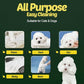 Petazy Dog Wipes for Paws and Butt – 400 Count (8x8in) Hypoallergenic, Deodorizing Pet Wipes for Dogs and Cats | Extra Large, Plant-Based, Lavender Scented | Includes 4 Grooming Glove Wipes