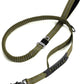 TINMARDA Heavy Duty Dog Leash with 2 Padded Handles & Advanced Easy Metal Clip, 4-6FT Shock Absorbing No Pull Dog Leashes for Medium Large Dogs that