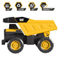 Cat Construction Toys, Real Steel Dump Truck – 12” Heavy Duty Steel Construction Toy with Realistic Working Dump Bed – Durable Vehicle for Indoor