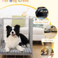 Dog Bed for Crate High Resilience Foam Crate Pad Mat for Medium Large Dogs Washable Anti-Slip,35" x 22",Dark Gray