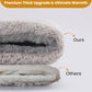 Self Warming Cat Bed, 22x16 Inch Reversible Two-Sided Use Self Heating Mat for Cats and Dogs, Washable Pets Crate Pad for Indoor & Outdoor Use, Non-Slip & Cozy Flannel Base