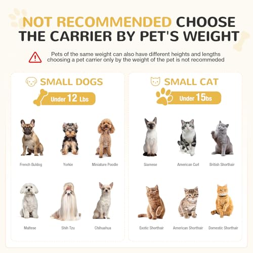 Lekereise Top-Expandable Pet Carrier 18x11x11Inch Delta American United Airline Approved Soft Sided Underseat to 15lbs Travel Carriers for Small Dogs Cats with Locking Safety Zippers Anti-Scratch Mesh
