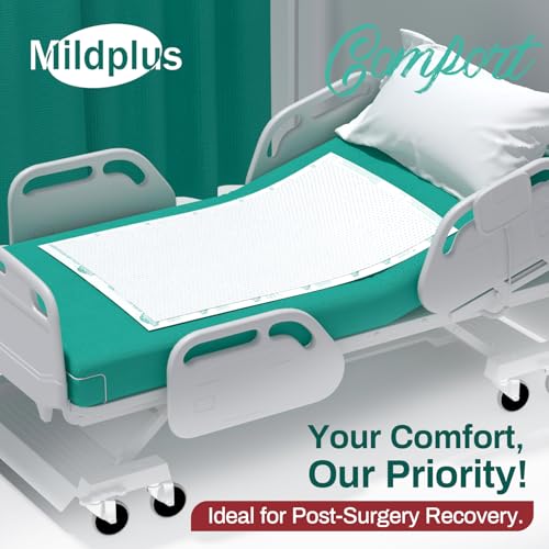 Heavy Duty Underpads 30"X36", 25 Count, Ultra Absorbent Chucks 130 Grams Tear-Resistant Disposable Bed Pads with Strength Cloth Backing Incontinence Pads for Adults, Kids or Pets