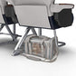 Henkelion Cat Carriers Dog Carrier Pet Carrier For Small / Medium Cats Dogs Puppies (Up To 15lbs), TSA Airline Approved Small Dog Carrier Soft Sided, Collapsible Waterproof Travel Puppy Carrier - Grey