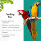 RoudyBush California Blend Pellets for Birds - Scientifically Formulated Bird Feed - Bird Food Pellets w/Dried Fruits, Vegetables & More - Nutritious & Healthy Feed for Birds (Mini, 44oz)