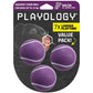 Playology Dog Toys | Squeaky Chew Ball for Dogs, Value 3-Pack | Bacon Scented Small Dog Balls | Bouncy Floating Chew Toys for Fetch