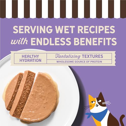 Merrick Purrfect Bistro Grain Free Wet Cat Food Rabbit Recipe Pate - (Pack of 24) 3 oz. Cans