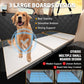 Back Seat Extender for Dogs-Large Space, Dog Car Seat Cover Hard Bottom Holds 420lbs, Sturdy Backseat Extender for Dogs,Upgraded Material Waterproof Pet Car Bed Dog Hammock for Car, SUV,Truck