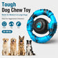 Pamlulu Tough Dog Toys for Aggressive Chewers, Indestructible Dog Toy for Large Dogs, Nylon Chew Toys for Medium Large Breed, Interactive Dog Toys to Keep Them Busy, Dog Birthday