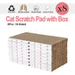 8 Packs in 1 Cat Scratch Pad, Cat Scratcher Cardboard,Reversible,Durable Recyclable Cardboard, Premium Scratch, Suitable for Cats to Rest, Grind Claws and Play