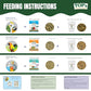 TOP's Parrot Food Mini Pellets Bird Food for Budgies, Cockatiels, Parrotlets, Lovebirds, Parakeets - Non-GMO, Peanut Soy & Corn Free, USDA Organic Certified - 4LBS