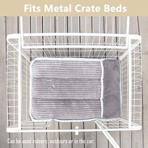 WINDRACING Large Dog Bed with Pillow for Crate Kennel, Sofa Dog Bed, Super Soft pet Bed for Medium, Jumbo, Furniture