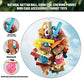 Bird Toys, Parrot Toys for Large Birds, Natural Peppered Wood African Grey Parrots, Macaws, Cockatoos,  Parrot chew Toys, Aviary Hanging Toys